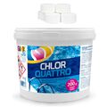 Chlortabletten Multifunktion Quattro Tabs 3in1 Pool Pflege Schwimmbad Chlor 3 Kg