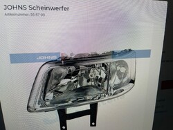 JOHNS SCHEINWERFER H4 links für VW TRANSPORTER T5 04/03-10/09 Art. 956709 NEU