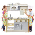 65cm Kinderküche mit Zubehör Küche Spielküche Spielzeugküche Kindergeschenk Holz