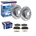 BOSCH BREMSSCHEIBEN 282mm + BELÄGE HINTEN passend für HONDA HR-V