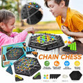 Kette Dreieck Schachspiel Triggle Board Gummiband mit geeignet für 234 Spieler