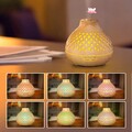 LED Luftbefeuchter Licht Ultraschall Duftöl Aroma Diffuser Humidifier 400 ml EU