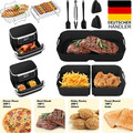 9Tlg-Heißluftfritteuse Airfryer Zubehör für Ninja Foodi Flexdrawer 10,4L AF500EU