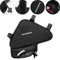 ROCKBROS Rahmentasche Fahrrad Dreiecktasche Mit Trinkhalter Tasche Satteltasche