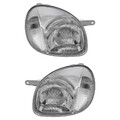 Halogen Scheinwerfer Set links & rechts Hauptscheinwerfer H4 für Hyundai Atos