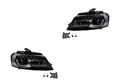Scheinwerfer Set passend für Audi A3 8P 08/08-08/12 Xenon D3S Nebel Leuchtmit.