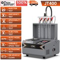 FOXWELL JT400 Reiniger Tester 4-Zylinde GDI Einspritzdüsen Ultraschall Injektor