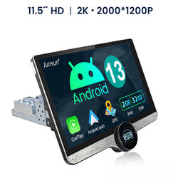 2K 2+32G Android 13.0 Carplay Autoradio GPS RDS BT 1 DIN 360° Drehbar Bildschirm
