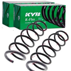 2X KYB K-FLEX FAHRWERKSFEDERN HINTEN PASSEND FÜR FORD MONDEO LINKS+RECHTS