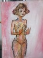 Ölbild Frau Farbe Gemälde Modern Art Alexander Diener Kunst Unikat Wandbild Akt
