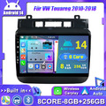 8G+256GB Autoradio Für VW Touareg 2010-2018 CarPlay GPS Android 14 Navi DAB+ DSP