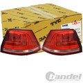 2x TYC HECKLEUCHTE RÜCKLEUCHTE LINKS/RECHTS passend für VW GOLF VII VARIANT