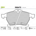 Bremsbelagsatz Scheibenbremse VALEO 598475 für Saab Opel 9000 Meriva A Combo
