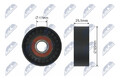 RNK-CT-021 NTY Spannrolle, Keilrippenriemen für CITROËN,FIAT,LANCIA,PEUGEOT,RENA