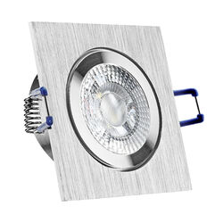 LED Einbaustrahler Set IP44 230V 7W GU10 SD dimmbar ohne Dimmer MAR IP44 Bad