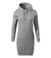 Premium Hoody Sweat Kleid Kapuzensweatkleid Hoodie Snap 13 Farben Kapuze Shirt