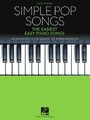 Simple Pop Songs Piano Book [Softcover] Hal Leonard