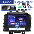 DAB+ Für Opel Astra J ECO Carplay 32G Android 14 Autoradio GPS Navi RDS KAM MIK