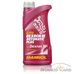 1 L LITER MANNOL DEXRON III 3 AUTOMATIC PLUS AUTOMATIKGETRIEBEÖL GETRIEBE-ÖL Erstausrüster-Qualität | Schneller Versand ab Lager