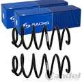 2X SACHS FAHRWERKSFEDERN VORNE PASSEND FÜR VOLVO XC60 LINKS+RECHTS