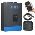 EDECOA 4200VA 24V Solar Wechselrichter Hybrid Reinen Sinus MPPT 110A 55-450V BMS