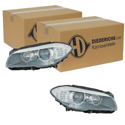 2x DIEDERICHS BI-XENON SCHEINWERFER LINKS+RECHTS passend für BMW 5