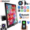 Wireless Carplay Autoradio Android Auto 1 DIN 10,4''Bluetooth USB AUX TF Camera