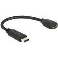Delock Adapterkabel USB Type-C™ 2.0 Stecker > USB 2.0