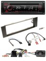 Kenwood Lenkrad CD USB Bluetooth DAB Autoradio für Audi A3 (2003-2006)