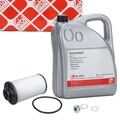 febi Getriebefilter Dichtung 5L Getriebeöl für VW GOLF 4 5 6 7 PASSAT B6-8 DQ250