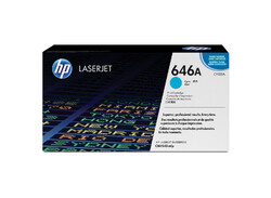 original HP 646A CF031A Toner Cyan CM4540 mfp neu B black Box