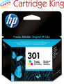 Original HP 301 Farbe Tintenpatrone für Deskjet 1510 dreifarbig CH562EE