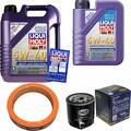 INSPEKTIONSKIT FILTER LIQUI MOLY ÖL 6L 5W-40 für VW Golf III 1H1 1.6 1.4 Polo