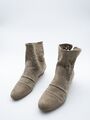 MARC Damen Boots Stiefelette Stiefel Ankle Boots beige Gr 37,5 EU Art 19071-56