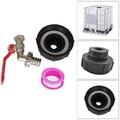 IBC Adapter S100x8 Grobgewinde Kugelhahn Auslaufventil Regenwassertank 3/4 Zoll