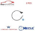 ABS SENSOR DREHZAHLFÜHLER PAAR HINTEN MEYLE 314 800 0041 2PCS A FÜR BMW Z3,3