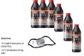 6 L Liqui Moly Top Tec ATF 1200 FEBI Getriebeölfilter für VW Multivan V 2.5 TDI