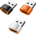 2 x USB A auf USB C Adapter OTG / USB Stick Laptop Samsung Xiaomi MacBook Buchse