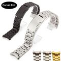 Luxus Edelstahl Metall Uhrenarmband Armband Band Ersatz Für 18mm 20mm 22mm 24mm
