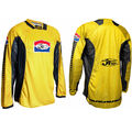 JT Racing Jersey Gelb pro-Tour Motocross MX Shirt Schwarz Retro Evo Classic Neu