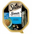 Sheba Sauce Collection Nassfutter für Katzen Sauce Lover Thunfisch Schale 11x85g