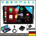 9" IPS Android 12 Autoradio DAB+ GPS NAVI für VW Golf 5 6 Plus Touran Polo Passa
