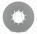2x FERODO Bremsscheibe PREMIER Coat+ disc DDF1537C für TRANSIT FORD Bus TDCi 4x4