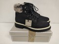 Tamaris 1-26914-41 083 Schwarz Damen Leder Stiefeletten gefüttert Gr.40 Neu.