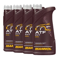 MANNOL 8216 ATF CVT Automatikgetriebeöl VW G 052 180, 4x1 Liter