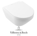 Wand-WC Hänge-WC Villeroy&Boch Combi-Pack TwistFlush WC-Sitz SoftClose Toilette