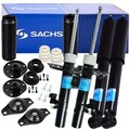 4x SACHS Stoßdämpfer + Rep-Satz Domlager für FORD GALAXY S MAX WA6