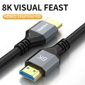 4K 8K Premium 2.1 HDMI Kabel High Quality UHD HDR eARC PS5 1m/1,5m/2m/3m/5m