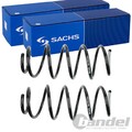 2X SACHS FAHRWERKSFEDERN VORNE PASSEND FÜR FORD FUSION LINKS+RECHTS