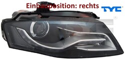 TYC 20-11463-06-2 Hauptscheinwerfer rechts Scheinwerfer Frontscheinwerfer 